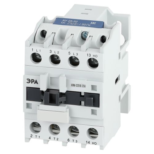 Контактор КМИ-22510 25А 230В/АС3 1НО KKM21-025-230-10-E PRO Эра Б0050437 Контактор КМИ-22510 25А 230В/АС3 1НО KKM21-025-230-10-E PRO Эра Б0050437
