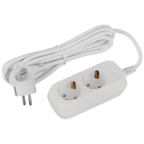 Удлинитель 2х3м с заземл. 16А IP20 GREEN LINE UDL-16-230-E ПВС 3х1 Эра Б0065065 Удлинитель 2х3м с заземл. 16А IP20 GREEN LINE UDL-16-230-E ПВС 3х1 Эра Б0065065