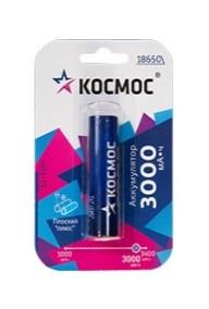 Аккумулятор Li-ion 18650 3000мА.ч без защиты с выводами под пайку (уп.4шт) КОСМОС KOC18650Li30PAS4 Аккумулятор Li-ion 18650 3000мА.ч без защиты с выводами под пайку (уп.4шт) КОСМОС KOC18650Li30PAS4