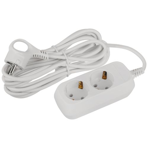 Удлинитель 2х5м с заземл. 10А IP20 GREEN LINE UDL-10-250-E ПВС 3х0.75 Эра Б0065074 Удлинитель 2х5м с заземл. 10А IP20 GREEN LINE UDL-10-250-E ПВС 3х0.75 Эра Б0065074