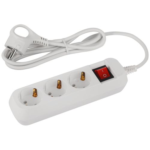 Удлинитель 3х1.5м с заземл. 10А IP20 GREEN LINE UDL-10-315-ES ПВС 3х0.75 с выкл. Эра Б0065051 Удлинитель 3х1.5м с заземл. 10А IP20 GREEN LINE UDL-10-315-ES ПВС 3х0.75 с выкл. Эра Б0065051