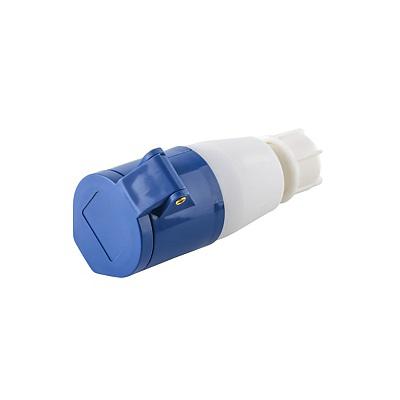 Вилка переносная PPC 023 2PPE 32А 220В IP44 JazzWay 5072312 Вилка переносная PPC 023 2PPE 32А 220В IP44 JazzWay 5072312