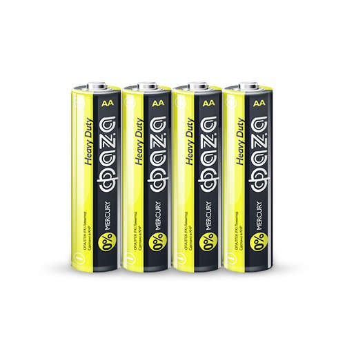Элемент питания солевой AA/R6 1.5В Heavy Duty Shrink-4 (уп.4шт) ФАZА 5002296 Элемент питания солевой AA/R6 1.5В Heavy Duty Shrink-4 (уп.4шт) ФАZА 5002296