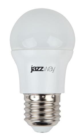 Лампа светодиодная PLED-SP 7Вт G45 шар 5000К холод. бел. E27 540лм 230В JazzWay 1027887-2 Лампа светодиодная PLED-SP 7Вт G45 шар 5000К холод. бел. E27 540лм 230В JazzWay 1027887-2