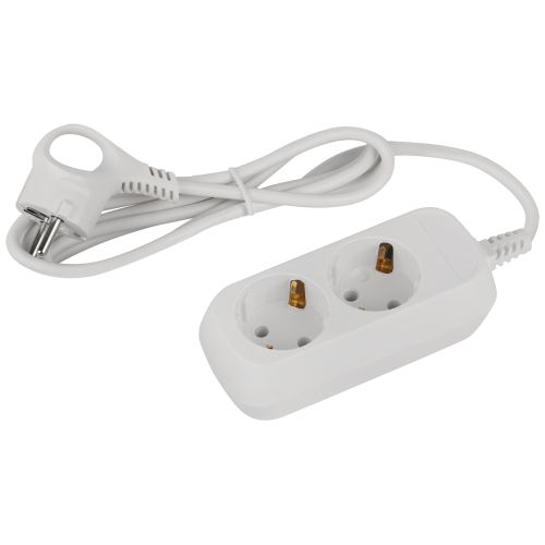 Удлинитель 2х1.5м с заземл. 10А IP20 GREEN LINE UDL-10-215-E ПВС 3х0.75 Эра Б0064978 Удлинитель 2х1.5м с заземл. 10А IP20 GREEN LINE UDL-10-215-E ПВС 3х0.75 Эра Б0064978