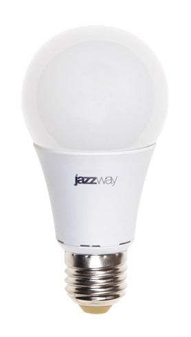 Лампа светодиодная PLED-ECO 7Вт A60 грушевидная 3000К тепл. бел. E27 570лм 230В JazzWay 1033178 Лампа светодиодная PLED-ECO 7Вт A60 грушевидная 3000К тепл. бел. E27 570лм 230В JazzWay 1033178