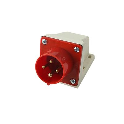 Вилка стационарная для наружн. уст. PPC 514 3PPE 16А 380В IP44 JazzWay 5072831 Вилка стационарная для наружн. уст. PPC 514 3PPE 16А 380В IP44 JazzWay 5072831