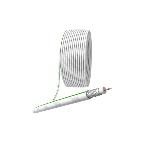 Кабель коаксиальный SAT 703 B CCS/оплетка Al 75% PVC 75Ом бел. (м) SL-B-75-PVC100 Simple Эра Б0044608 Кабель коаксиальный SAT 703 B CCS/оплетка Al 75% PVC 75Ом бел. (м) SL-B-75-PVC100 Simple Эра Б0044608