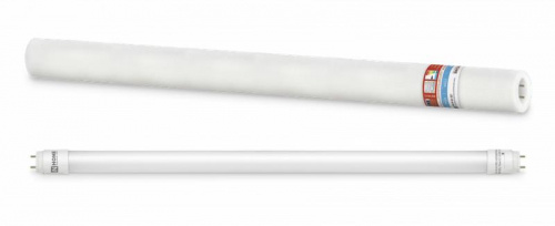 Лампа светодиодная LED-T8-М-PRO 10Вт линейная матовая 6500К холод. бел. G13 1000лм 230В 600мм неповоротн. IN HOME 4690612030906 Лампа светодиодная LED-T8-М-PRO 10Вт линейная матовая 6500К холод. бел. G13 1000лм 230В 600мм неповоротн. IN HOME 4690612030906