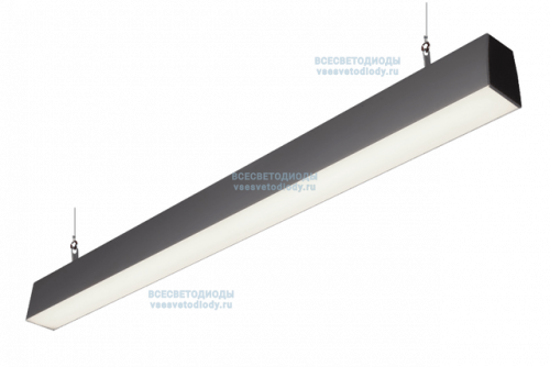 Светильник КРИСТАЛЛ VS351 37W-4050Lm 5000-5500К ОПАЛ IP44 с БАП (aax.tech) на 1 час
