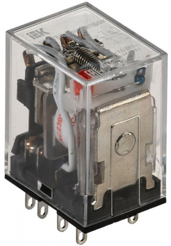 Реле РЭК 78-4(MY4) 3А 230В AC с индикацией IEK RRP20-4-03-220A-LED Реле РЭК 78-4(MY4) 3А 230В AC с индикацией IEK RRP20-4-03-220A-LED