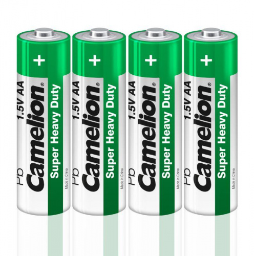 Элемент питания солевой AA/R6 1.5В R6P-SP4G SR-4 (уп.4шт) Camelion 1660 Элемент питания солевой AA/R6 1.5В R6P-SP4G SR-4 (уп.4шт) Camelion 1660