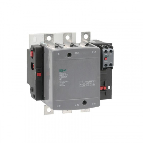 Контактор 150А 220В АС АС3 АС4 1НО+1НЗ КМ-102 DEKraft 21943DEK Контактор 150А 220В АС АС3 АС4 1НО+1НЗ КМ-102 DEKraft 21943DEK