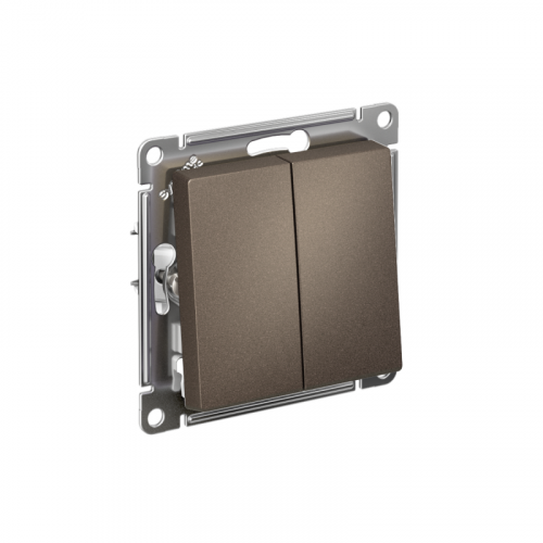 Выключатель 2-кл. СП AtlasDesign 10А IP20 (сх. 5) 10AX механизм мокко SE ATN000651 Выключатель 2-кл. СП AtlasDesign 10А IP20 (сх. 5) 10AX механизм мокко SE ATN000651