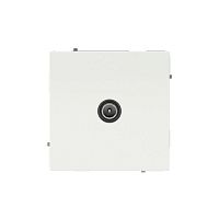 Розетка телевизионная проходная TV KANT бел. магнолия DKC 7000513