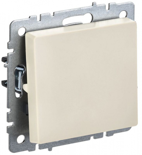 Выключатель 1-кл. СП BRITE ВС10-1-0-БрКр 10А механизм беж. IEK BR-V10-0-10-K10 Выключатель 1-кл. СП BRITE ВС10-1-0-БрКр 10А механизм беж. IEK BR-V10-0-10-K10