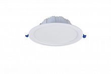 Светильник светодиодный FD 10 R 18W OP 940 D150 WH IP44 185х40мм 18Вт 4000К Ra 90 IP44 встраив. бел. даунлайт Русский Свет 11041023233