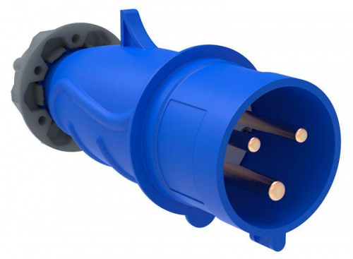 Вилка эл. каб. 16А 2P+PE 220В IP44 MAGNUM ССИ-013 IEK PSN01-016-3 Вилка эл. каб. 16А 2P+PE 220В IP44 MAGNUM ССИ-013 IEK PSN01-016-3