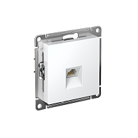 Розетка компьютерная AtlasDesign RJ45 кат.5E механизм лотос SE ATN001383