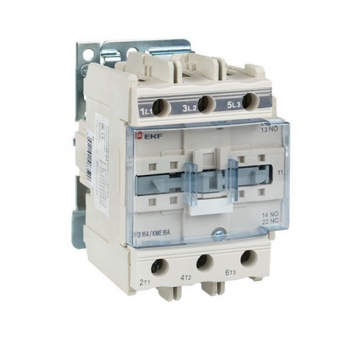 Контактор КМЭ-3 95А кат. 230В AC 1НО+1НЗ EKF ctr-s-95-220 Контактор КМЭ-3 95А кат. 230В AC 1НО+1НЗ EKF ctr-s-95-220