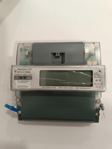 Счетчик Меркурий 236 ART-02 PQRS 3ф 5-100А класс точн. 1.0/2.0 многотариф. оптопорт RS-485 на DIN-рейку ЖКИ Моск. вр. Инкотекс М0000044711 Счетчик Меркурий 236 ART-02 PQRS 3ф 5-100А класс точн. 1.0/2.0 многотариф. оптопорт RS-485 на DIN-рейку ЖКИ Моск. вр. Инкотекс М0000044711