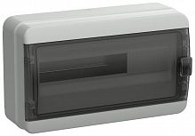 Корпус КМПн-18 TEKFOR IP65 черн. прозр. дверь пластик. IEK TF5-KP72-N-18-65-K03-K02