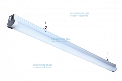 Cветильник СЛИМЛАЙТ VS321-IP65 75W-11000Lm 4000-4500К ОПАЛ с БАП (aax.tech) на 3 часа