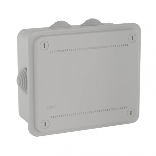 Коробка распределительная ОП 120х80х50мм IP55 6 каб. ввод DKC 53900 Коробка распределительная ОП 120х80х50мм IP55 6 каб. ввод DKC 53900