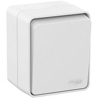 Выключатель 1-кл. ОП AtlasDesign PROFI IP54 10AX бел. SE ATN540111