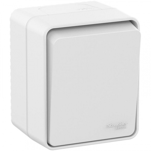 Выключатель 1-кл. ОП AtlasDesign PROFI IP54 10AX бел. SE ATN540111 Выключатель 1-кл. ОП AtlasDesign PROFI IP54 10AX бел. SE ATN540111