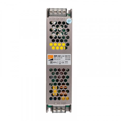 Блок питания для светодиод. ленты BSPS 100Вт 4.16А 24В IP20 метал. Pro JazzWay 5015555 Блок питания для светодиод. ленты BSPS 100Вт 4.16А 24В IP20 метал. Pro JazzWay 5015555