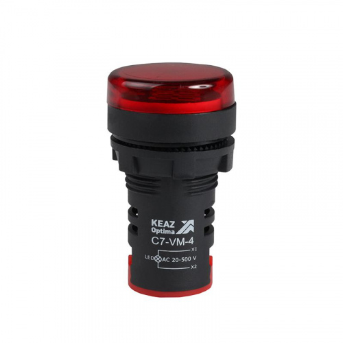 Индикатор напряжения OptiSignal Compact D22 С7-VM-4 красн. 20-500В AC AD22VM КЭАЗ 362189 Индикатор напряжения OptiSignal Compact D22 С7-VM-4 красн. 20-500В AC AD22VM КЭАЗ 362189