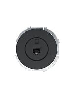Розетка компьютерная СП OSEN RJ45 кат.6 механизм черн. бархат LEZARD 743-4288-140
