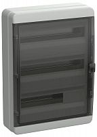 Корпус КМПн-54 TEKFOR IP65 черн. прозр. дверь пластик. IEK TF5-KP72-N-54-65-K03-K02