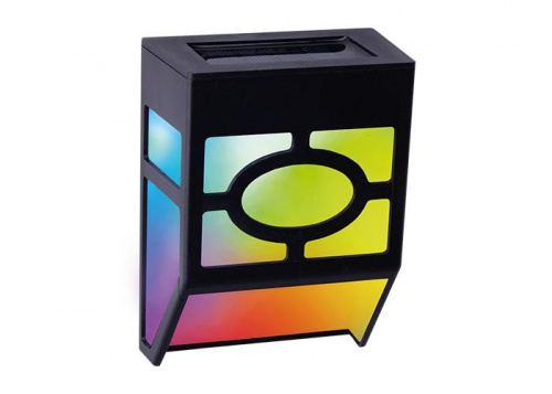 Светильник светодиодный на солнечной батарее SLR-W06-RGB настенный IP44 ФАZА 5040793 Светильник светодиодный на солнечной батарее SLR-W06-RGB настенный IP44 ФАZА 5040793