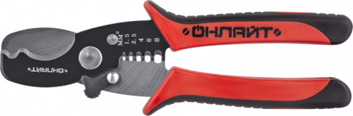 Ножницы 82 968 OHT-Nk02-2v1 резка и снятие изоляции ОНЛАЙТ 82968 Ножницы 82 968 OHT-Nk02-2v1 резка и снятие изоляции ОНЛАЙТ 82968