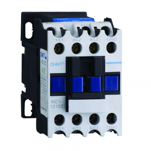 Контактор NC1-1210Z 12А кат. 24В DC 1НО (R) CHINT 221437 Контактор NC1-1210Z 12А кат. 24В DC 1НО (R) CHINT 221437