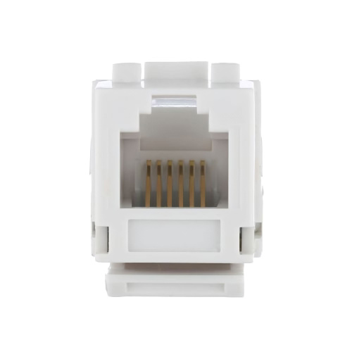Механизм розетки компьютерной RJ-45, кат.5е, UTP модуль (8 контактов) Механизм розетки компьютерной RJ-45, кат.5е, UTP модуль (8 контактов)