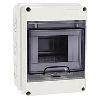 Бокс модульный накладной PDB/W 4005 GR (ЩРН-ПГ- 5) IP65 пластик. JazzWay 5072053