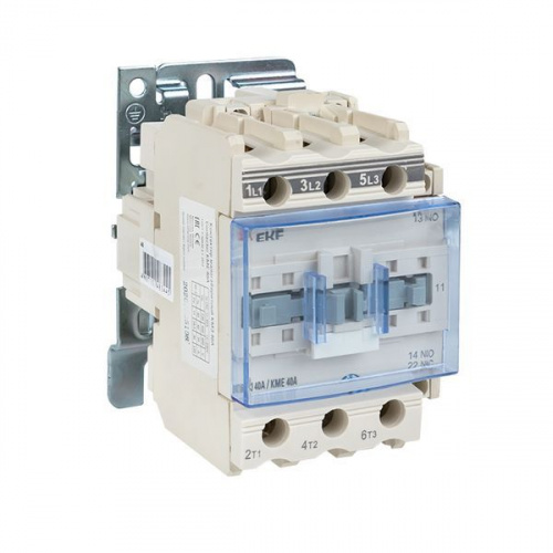 Контактор КМЭ-3 40А кат. 230В AC 1НО+1НЗ EKF ctr-s-40-220 Контактор КМЭ-3 40А кат. 230В AC 1НО+1НЗ EKF ctr-s-40-220