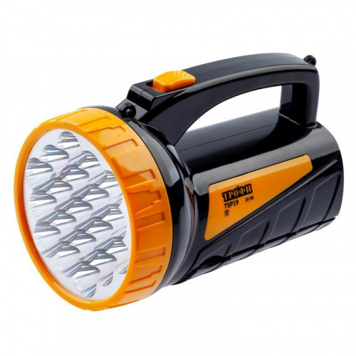 Фонарь-прожектор аккумуляторный TSP19 19 + 18LED аккум. 4В 2А.ч ЗУ 220В (картон. упак.) Трофи C0045552/Б0008436 Фонарь-прожектор аккумуляторный TSP19 19 + 18LED аккум. 4В 2А.ч ЗУ 220В (картон. упак.) Трофи C0045552/Б0008436