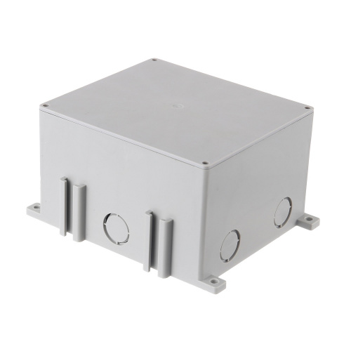 BOX/2+2ST66 Коробка для люков в пол на 2 поста (45х45мм)+2 модуля (45х22,5мм) (70025), пластик Экопласт BOX/2+2ST66 Коробка для люков в пол на 2 поста (45х45мм)+2 модуля (45х22,5мм) (70025), пластик Экопласт