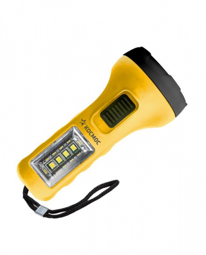 Фонарь ручной 0.5ВтLED+4SMD(1Вт) 1xAA корпус ABS-пластик ремешок ручной КОСМОС KOC119B Фонарь ручной 0.5ВтLED+4SMD(1Вт) 1xAA корпус ABS-пластик ремешок ручной КОСМОС KOC119B