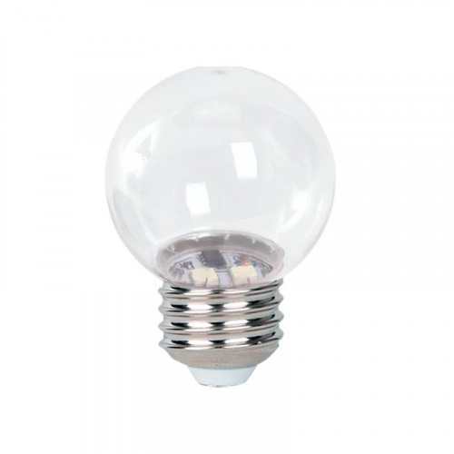 Лампа светодиодная PLED-ECO 3Вт G45 шар 2700К тепл. бел. CLEAR E27 для Белт-лайт Pro JazzWay 5058279 Лампа светодиодная PLED-ECO 3Вт G45 шар 2700К тепл. бел. CLEAR E27 для Белт-лайт Pro JazzWay 5058279