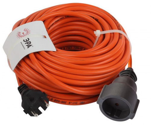 Удлинитель-шнур 1х20м без заземл. 10А IP20 UPx-1-2х1-20m ПВС 2х1 (бухта) Эра Б0046806 Удлинитель-шнур 1х20м без заземл. 10А IP20 UPx-1-2х1-20m ПВС 2х1 (бухта) Эра Б0046806