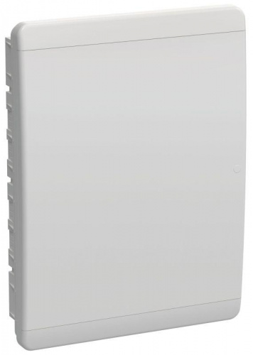 Корпус ЩРВ-П-54 TEKFOR IP41 бел. дверь пластик. IEK TF5-KP13-V-54-41-K01-K01