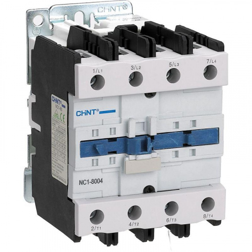 Контактор NC1-8011 80А кат. 230В AC 1НО+1НЗ AC-3 (R) CHINT 222935 Контактор NC1-8011 80А кат. 230В AC 1НО+1НЗ AC-3 (R) CHINT 222935