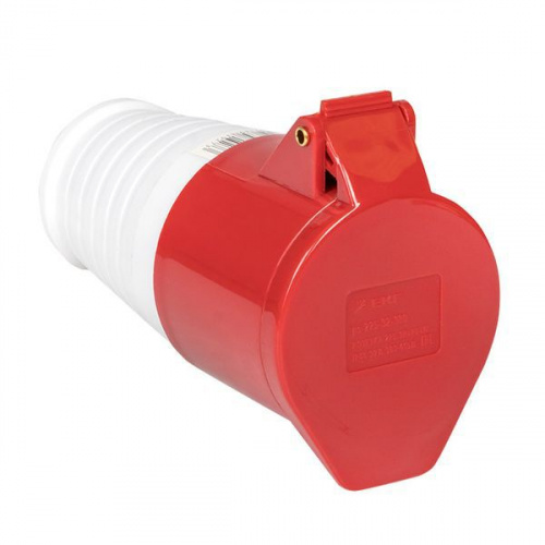Розетка кабельная 32А 380В 3P+РЕ+N IP44 (225) EKF ps-225-32-380 Розетка кабельная 32А 380В 3P+РЕ+N IP44 (225) EKF ps-225-32-380