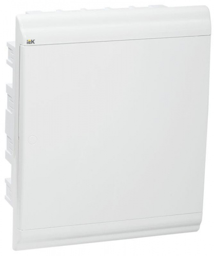 Бокс ЩРВ-П-24 мод. встраив. пластик IP41 PRIME бел. дверь IEK MKP82-V-24-WD-41-10 Бокс ЩРВ-П-24 мод. встраив. пластик IP41 PRIME бел. дверь IEK MKP82-V-24-WD-41-10