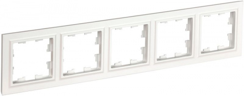 Рамка 5-м BRITE РУ-5-БрБ бел. IEK BR-M52-K01 Рамка 5-м BRITE РУ-5-БрБ бел. IEK BR-M52-K01